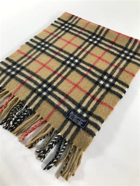 vintage burberry scarf